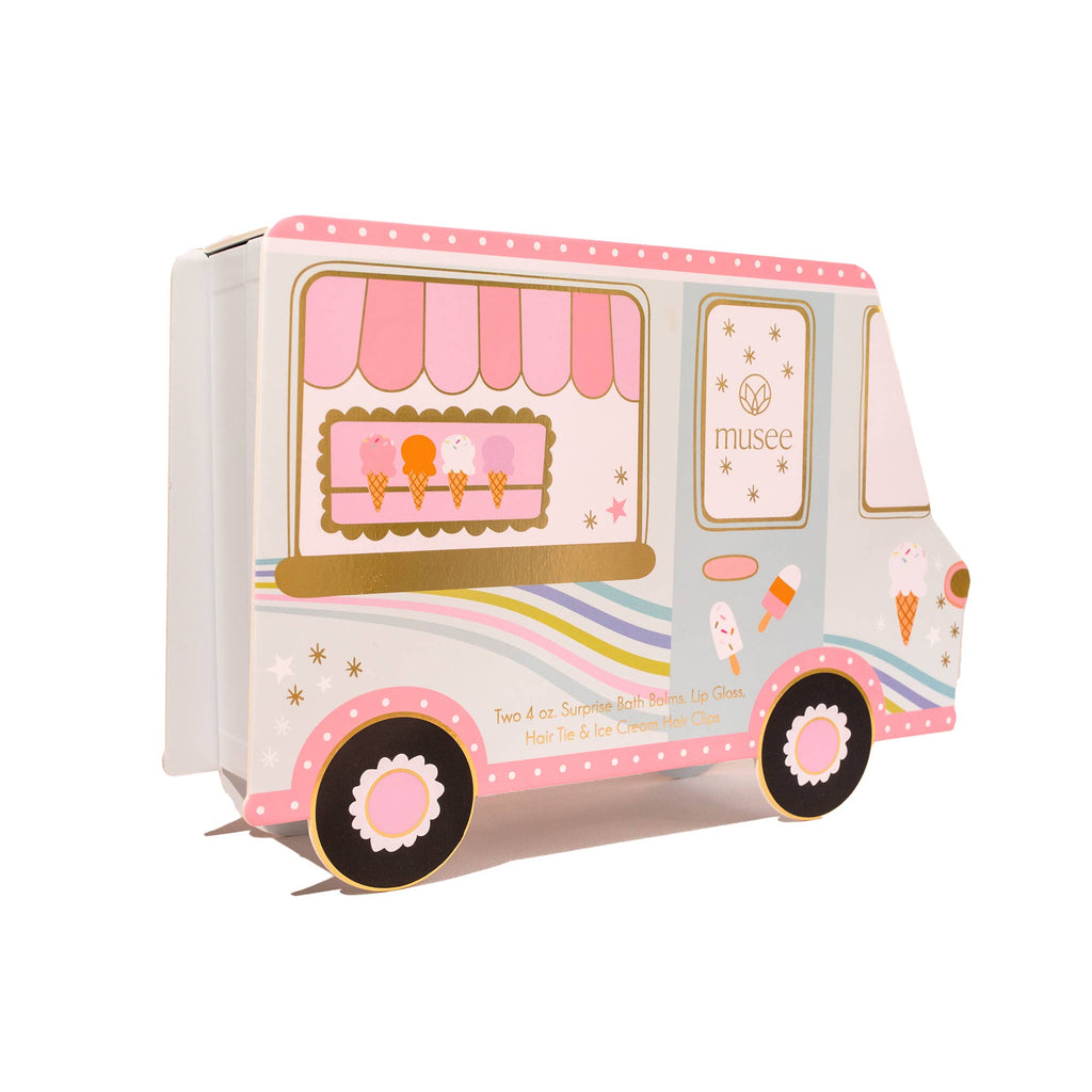 Bath Balm & Accessory Set (Ice Cream Truck)