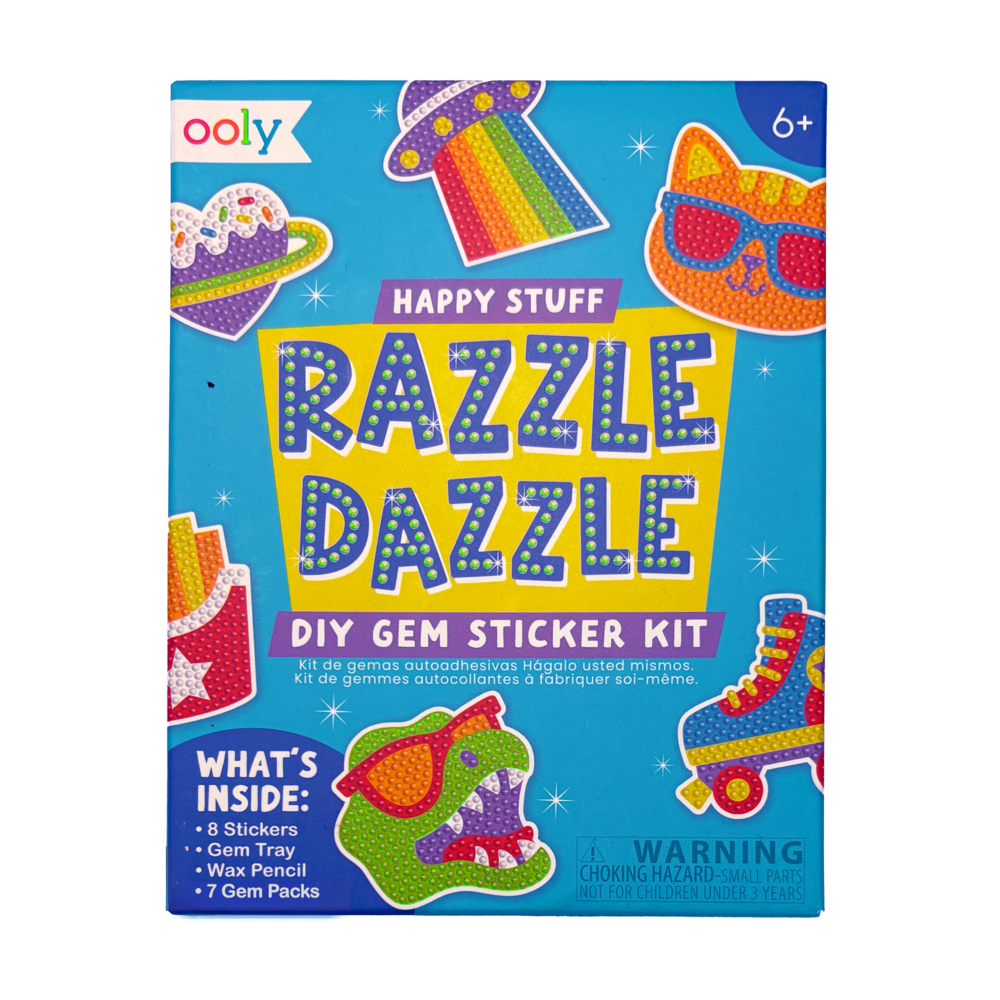 Mini Razzle Dazzle DIY Gem Sticker Kit (Happy Stuff)