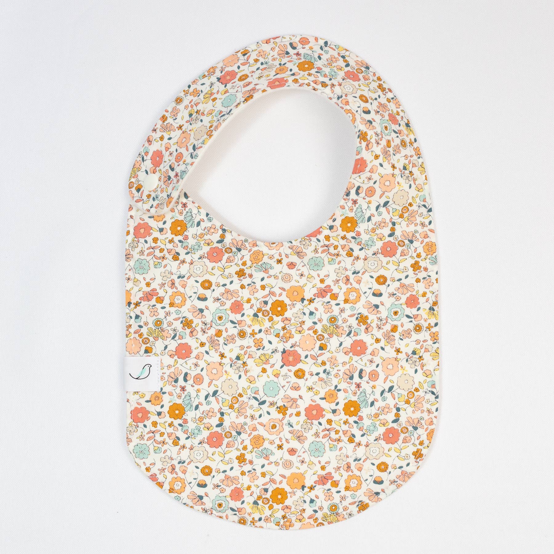 Charlie Snap Bib (Ditsy Floral)