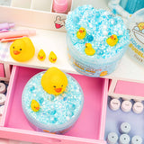 Squeaky Clean Bubble Bath Floam Signature Dome Slime