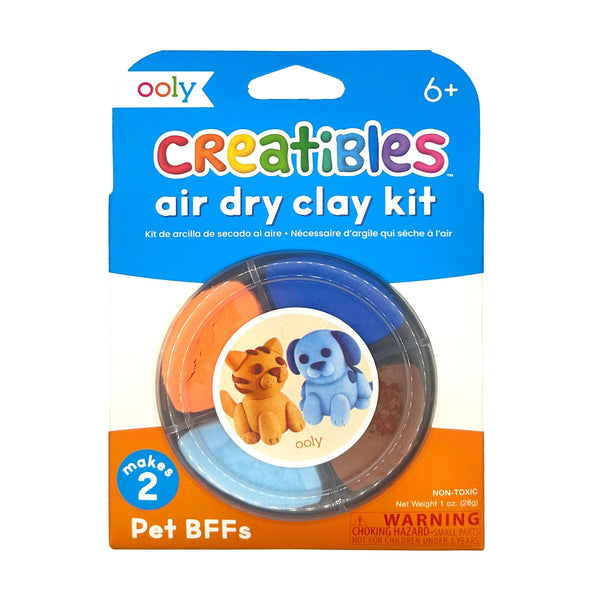 Creatibles Air Dry Clay BFFs Kit (Pet Pals)