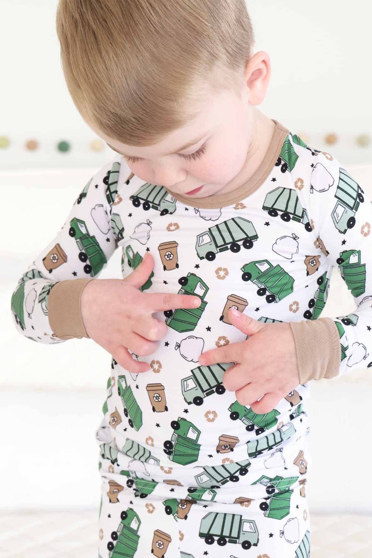Two Piece Pajama Set (Clean Up Crew)