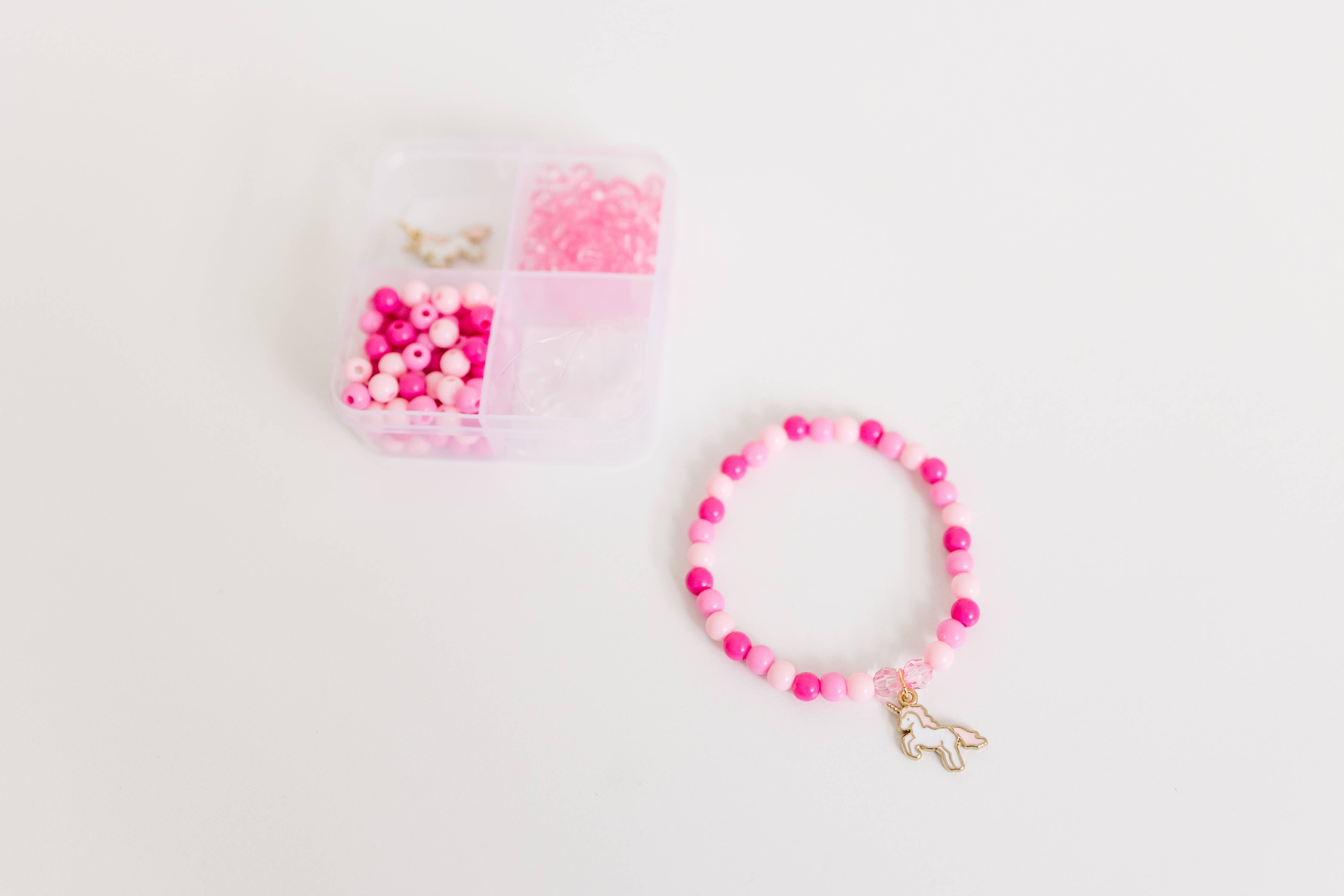 Mini DIY Bracelet Craft Kit (Unicorn Dreams)