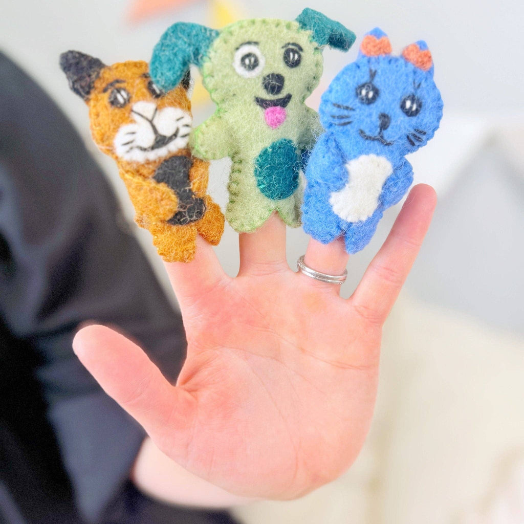 Pet Pals Finger Puppet Set (House)