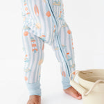 Convertible Footies (Boardwalk Buddies Blue)