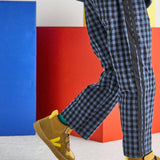 Gingham Stripe Pant (Blue & Black)