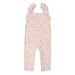 Organic Flutter Romper (Peony)