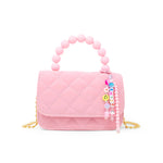 Pearl Charm Handbag (Pink)