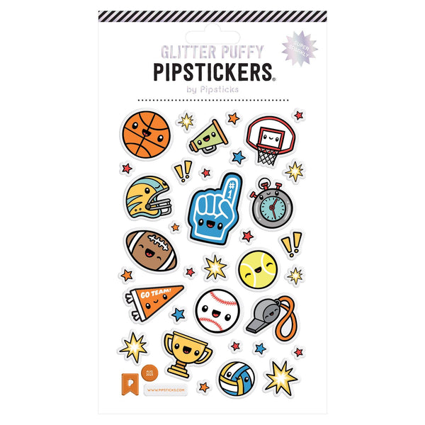 Puffy Stickers (Good Sports)