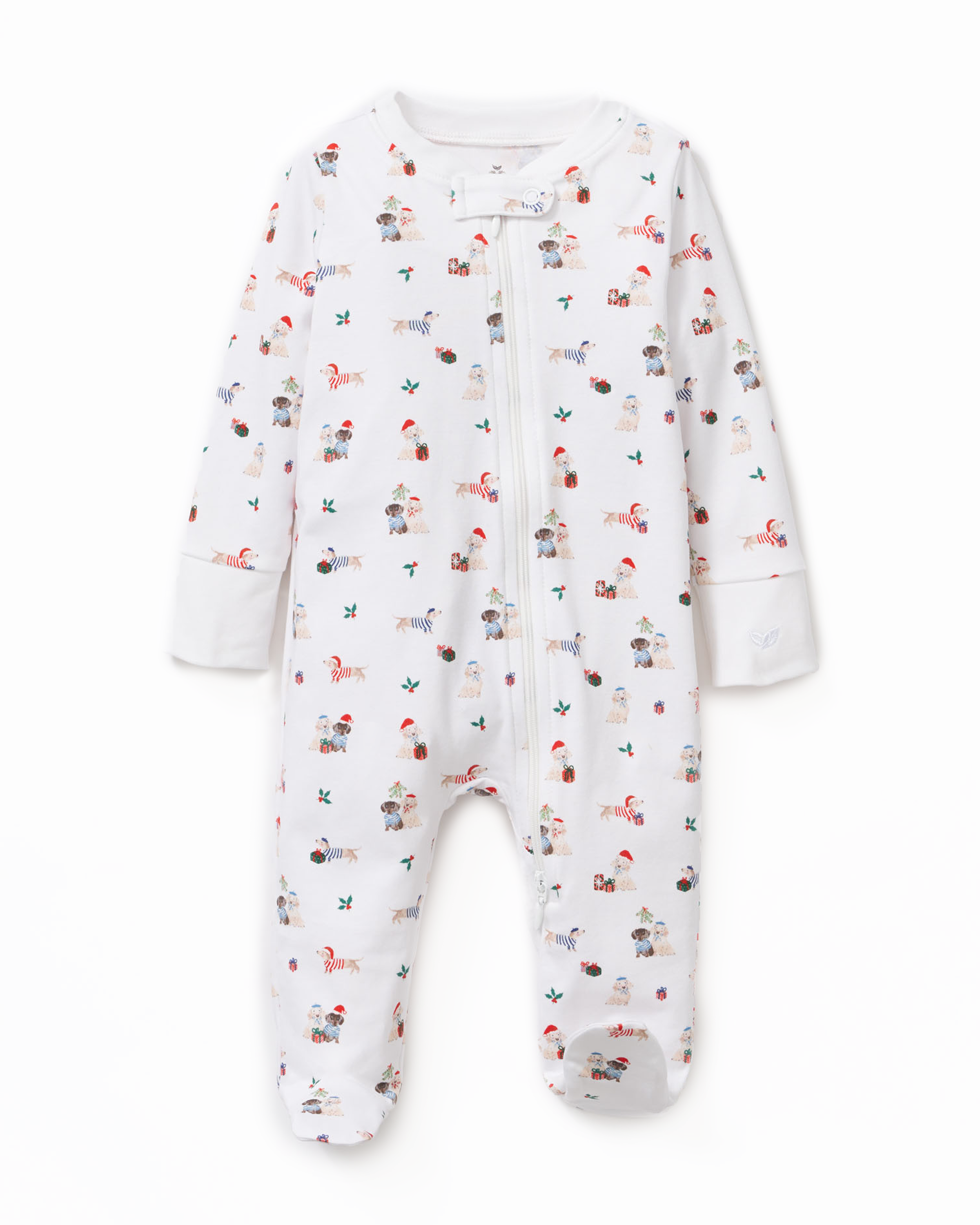 Infant Footie Romper (Woof de Noël)