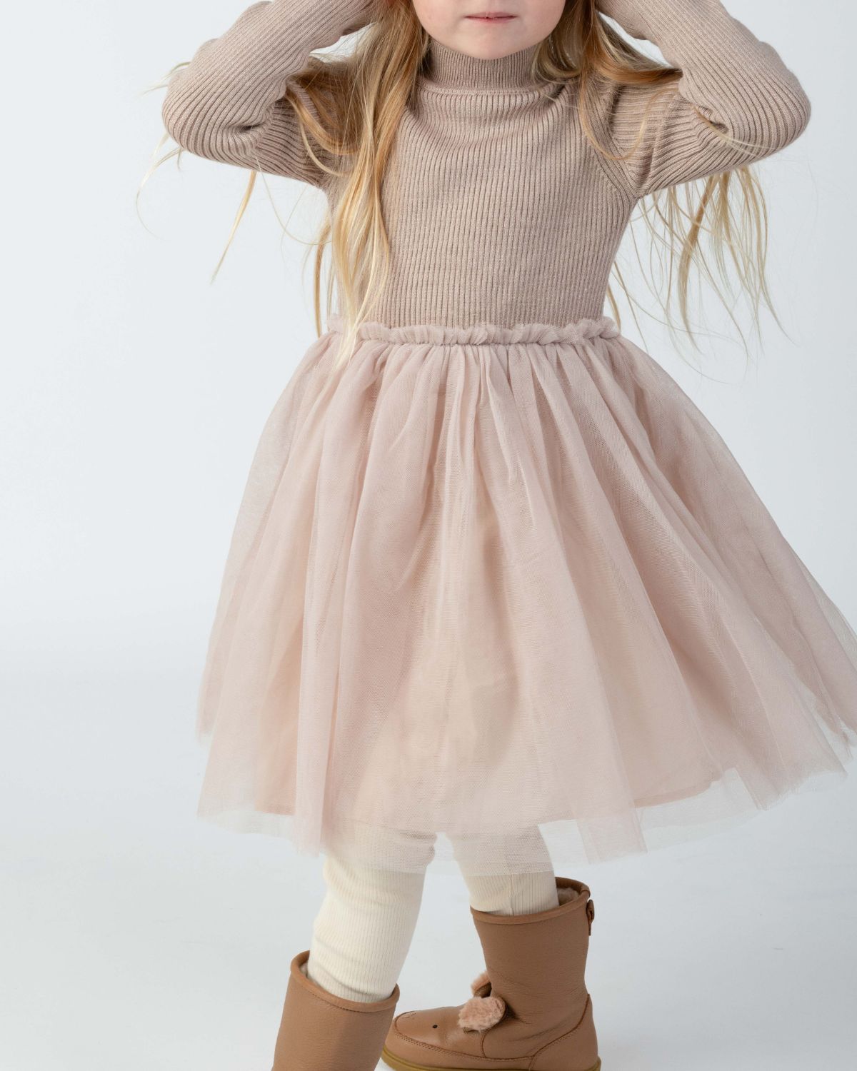 Lotus Dress (Rose Grey)