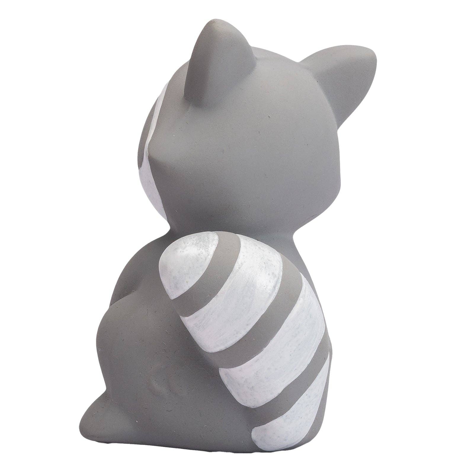 Teether Rattle & Bath Toy (Racoon)