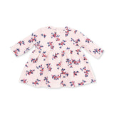 Velour Empire Waist Dress and Bloomer (Nora Floral)