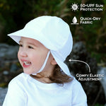 Sun Soft Baby Cap (White)