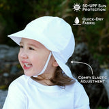 Sun Soft Baby Cap (White)