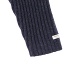 Sieb Merino Wool Cardigan (Blue Marine Melange)