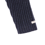 Sieb Merino Wool Cardigan (Blue Marine Melange)