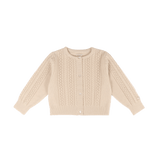 Danik Merino Wool Cardigan (Soft Sand)