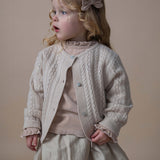 Danik Merino Wool Cardigan (Soft Sand)