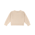 Danik Merino Wool Cardigan (Soft Sand)