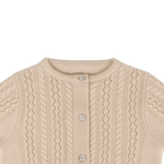 Danik Merino Wool Cardigan (Soft Sand)
