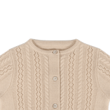 Danik Merino Wool Cardigan (Soft Sand)