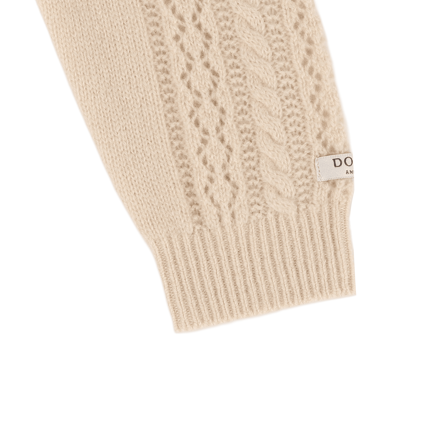 Danik Merino Wool Cardigan (Soft Sand)