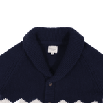 Polar Bears Kwinten Merino Wool Cardigan (Navy Blue)