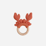 Crochet Crab Teether