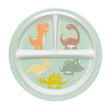 Divided Suction Plate (Baby Dinosaur)