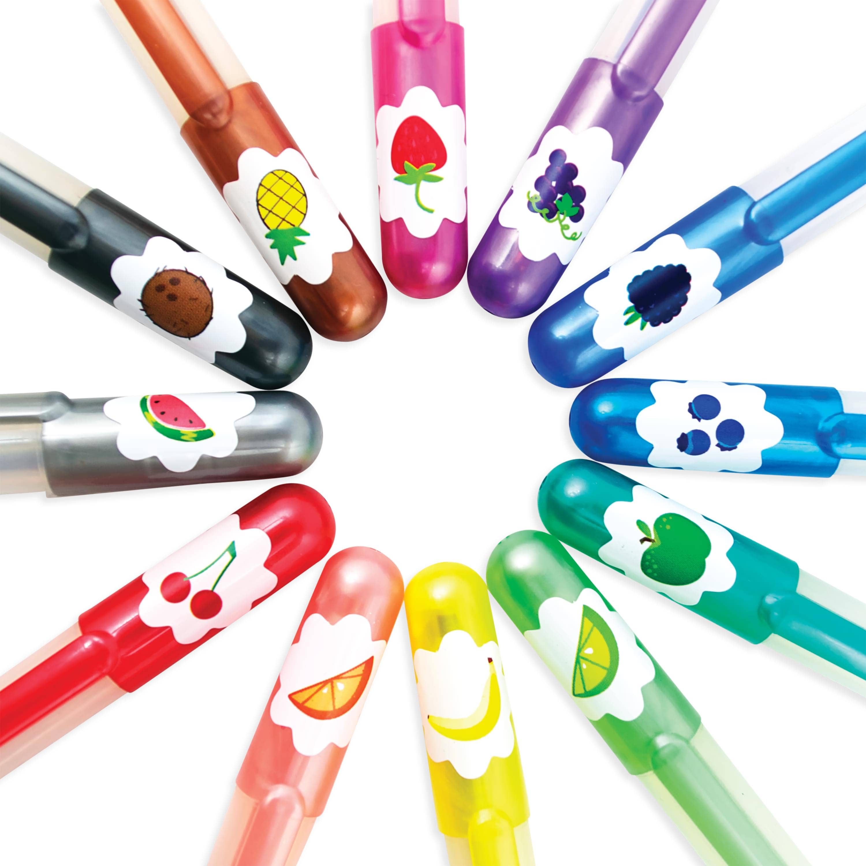 Scented Glitter Gel Pens (12 Pack)