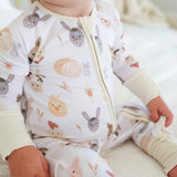 Convertible Zip Romper (Barnyard Buddies)
