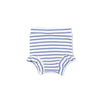 Tank Top & High Waisted Short (Navy Stripe)