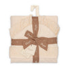Hooded Baby Bath Towel (Violet Ruffle)