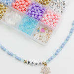 DIY Stretchy Bracelet Craft Kit (Winter Wonderland)