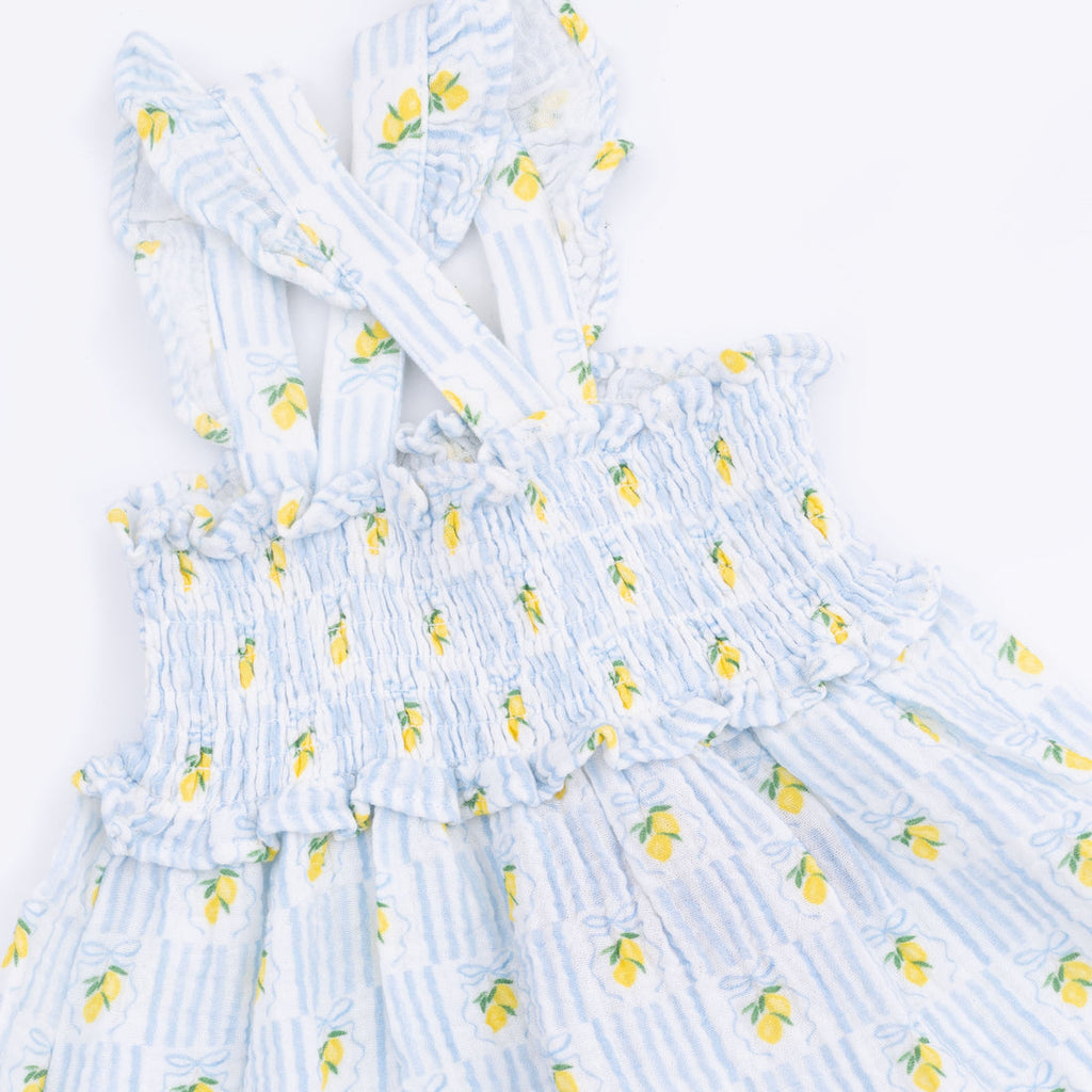 Smocked Ruffle Sundress with Bloomer (Lovely Lemons)