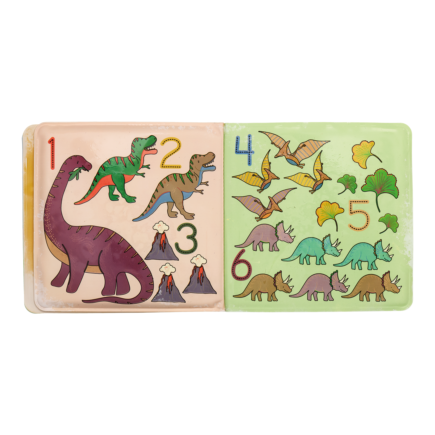 Dinosaur Magic Water Bath Book