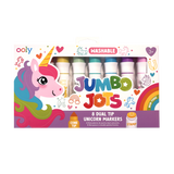 Jumbo Jots Dual Tip Unicorn Stamp Markers (Set of 8)