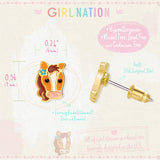 Cutie Stud Earrings (Pretty Pony)