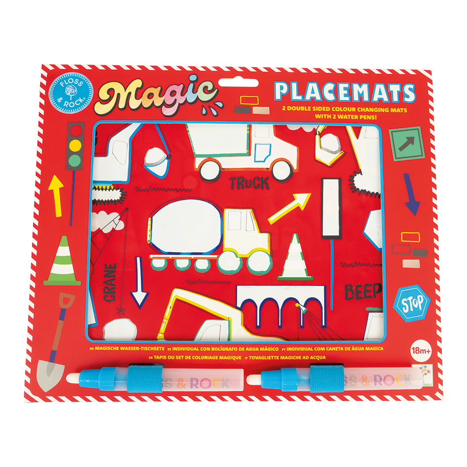 Magic Water Placemats (Construction)