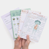 Coffee Shop Pretend Play Notepad