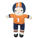 Football Player (Orange/Navy)