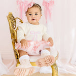 Ballet Bow Tiered Tutu Skirt (Coquette)