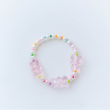 Gummy Bear Stretch Bracelet (Pink)