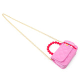 Pearl Charm Handbag (Pink)