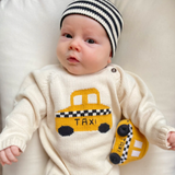 Organic Taxi Rattle Toy