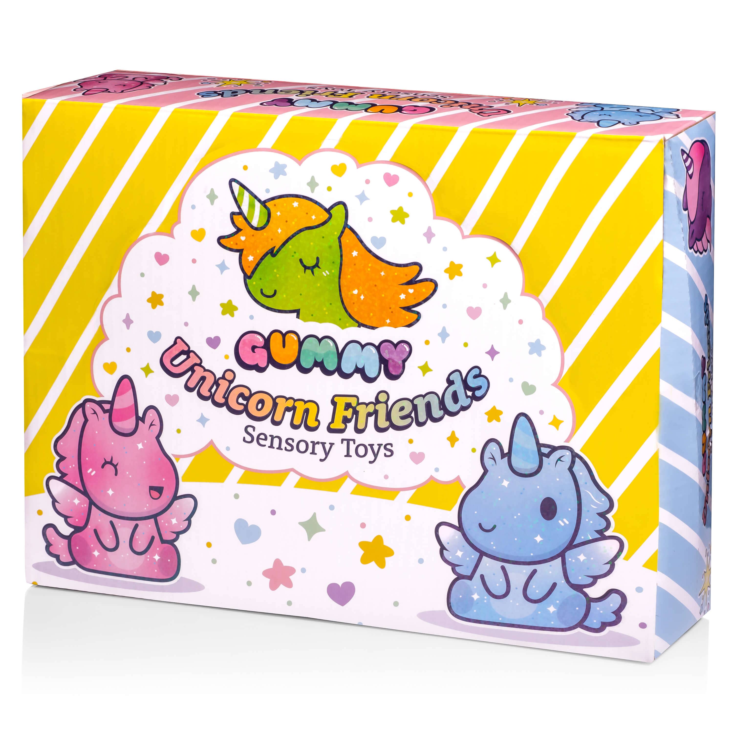 Gummy Unicorn Friends Sensory Toy