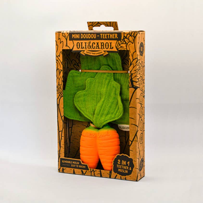 Mini DouDou Teether (Cathy the Carrot)
