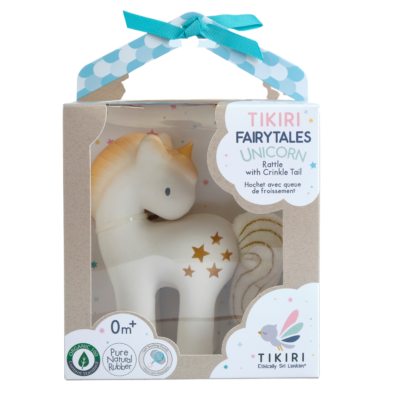 Rattle with Crinkle Wings (Shining Stars Unicorn)