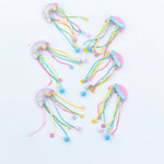 Hair Clip Set (Rainbow Ribbons)